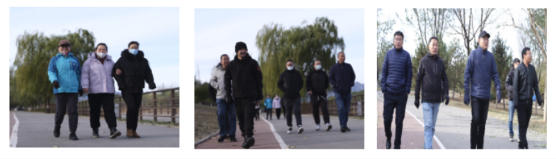 First brisk walking held by Hydrotech's labor union organization