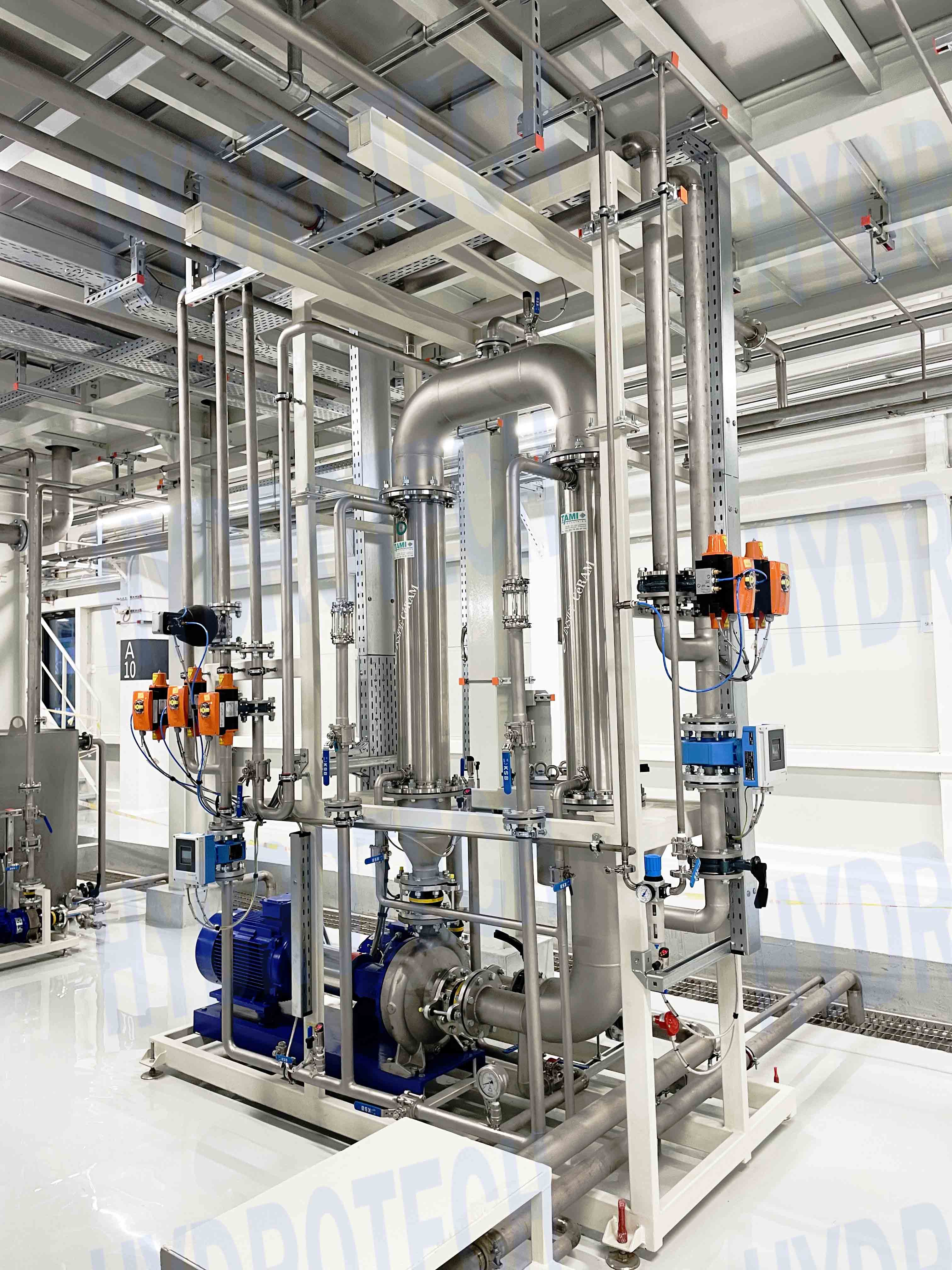 Ceramic membrane systems